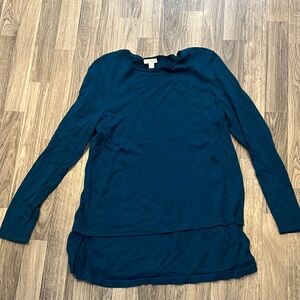 EUC J. Jill washable Merino wool sweater tunic length